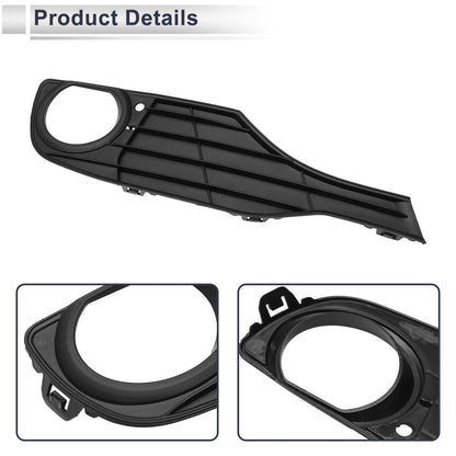 Right Front Fog Light Grill for BMW 320i (2013-2015) - 1pc Black