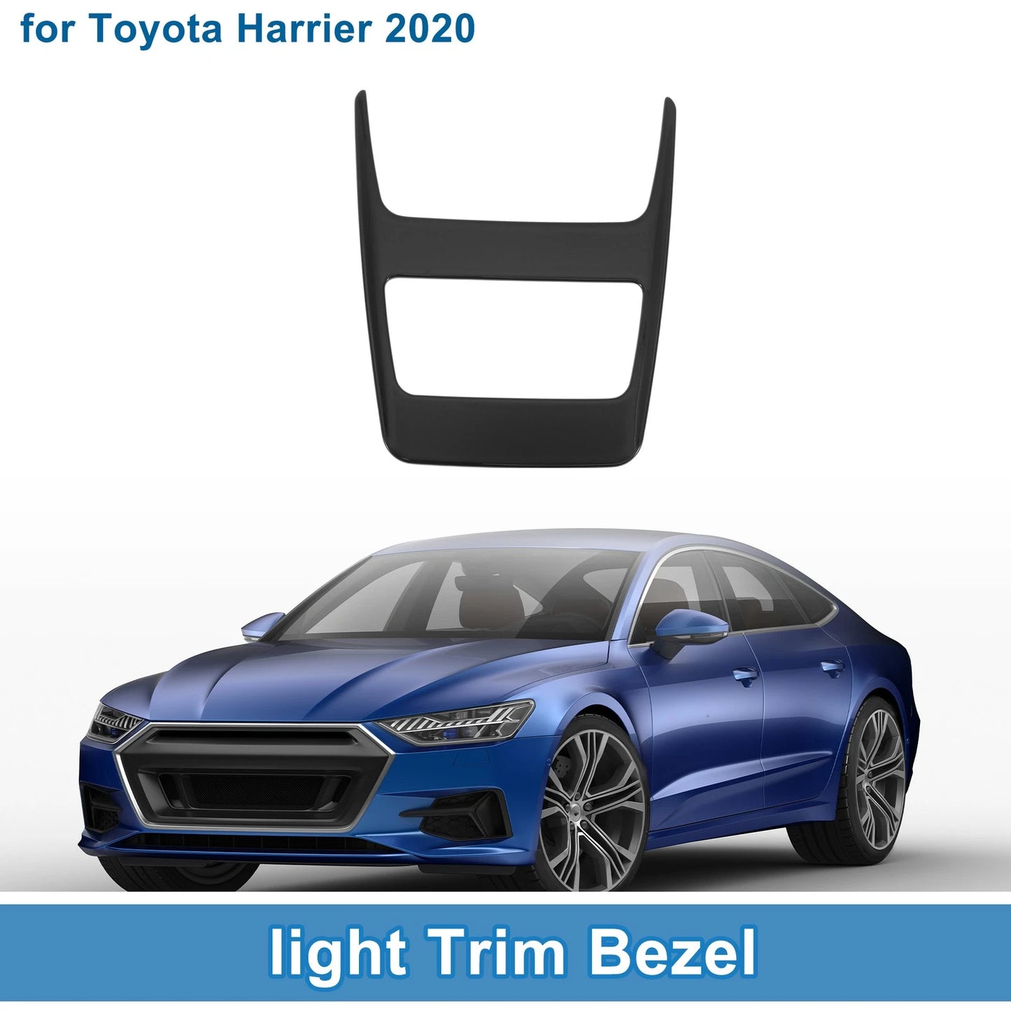 Front Row Light Trim Bezel / 1x / Front Row Light Trim Bezel for Toyota Harrier (2020–2020)