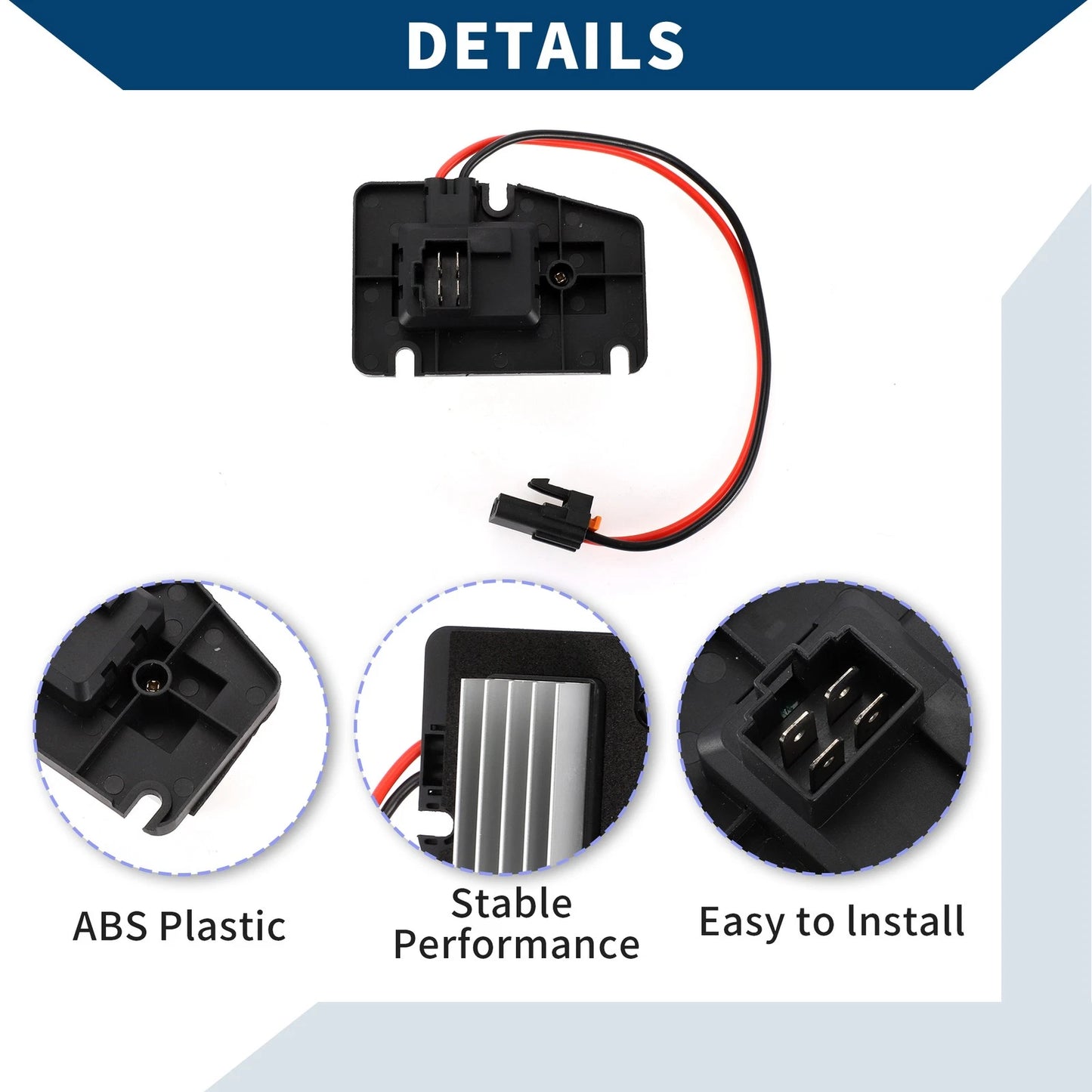 Blower Motor Resistor 1 Pc for Buick Rendezvous (2002–2007)