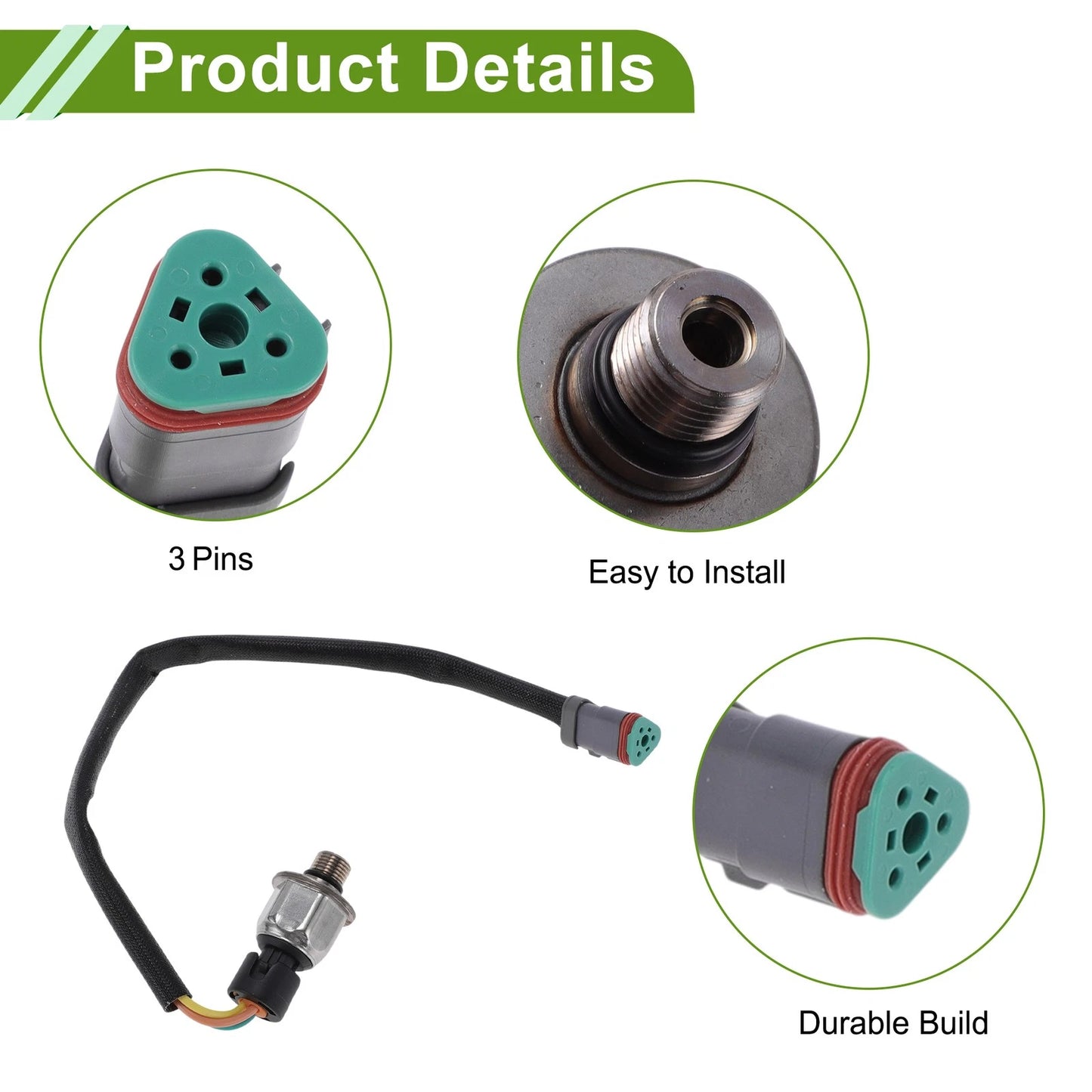 Fuel Injection Pressure Sensor for Chevrolet Bus (2000-2002)
