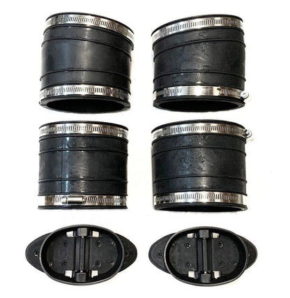 Exhaust Y-Pipe Hose Bellows Kit for Mercruiser 1998-Up 32-44348T 807166A3