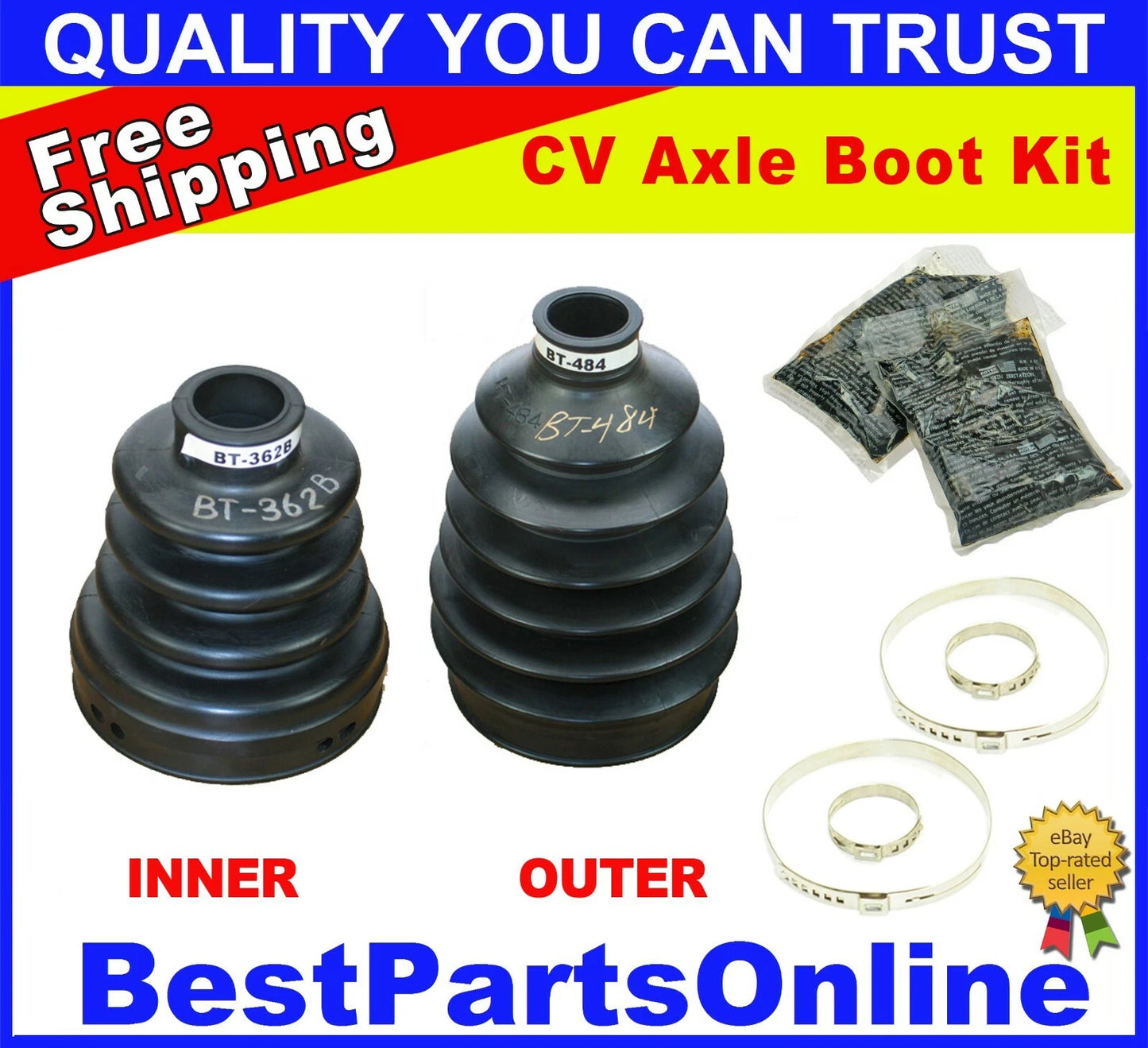 CV Axle Boot Repair for Rear Chrysler Prowler (2001–2002)