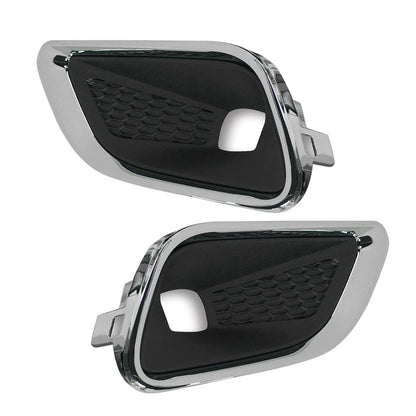 L&R Front Fog Light Covers for 2019-2020 Jeep Cherokee