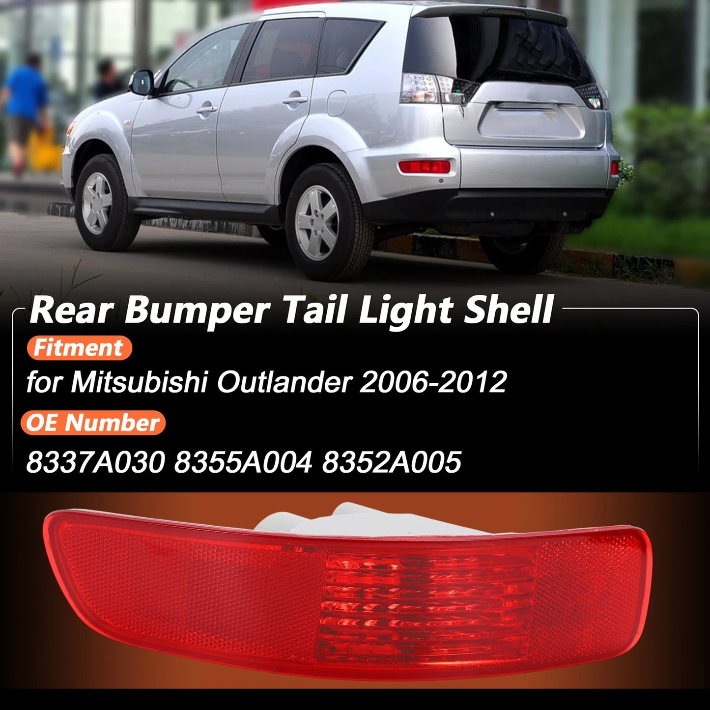 Rear Tail Light Shell for Mitsubishi Outlander (2014-2021)