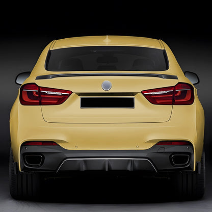 Rear Bumper Diffuser Lip for BMW X6 F16 M Sport (2014-2019)