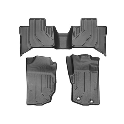 3 x 3D All-Weather Floor Mats for Mitsubishi Triton (2024-On)