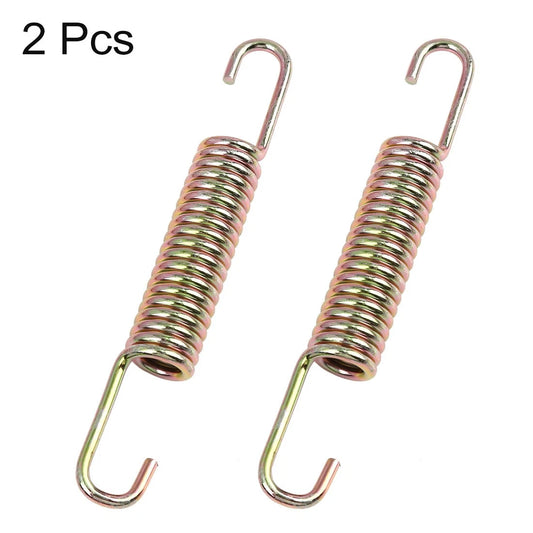 2 x 13.5cm Length Motorcycle Main Bracket Kickstand Return Spring for BM150