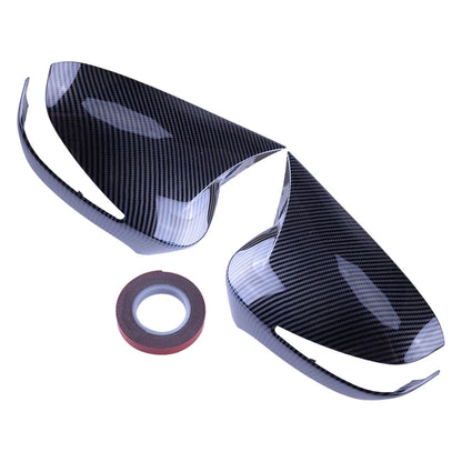 2 x Carbon Fiber Style Rear View Mirror Covers for Honda Civic Sedan (2006-2012)