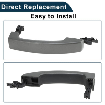 Exterior Door Handle for Land Rover Discovery 4 (2010-2016) Black Gray