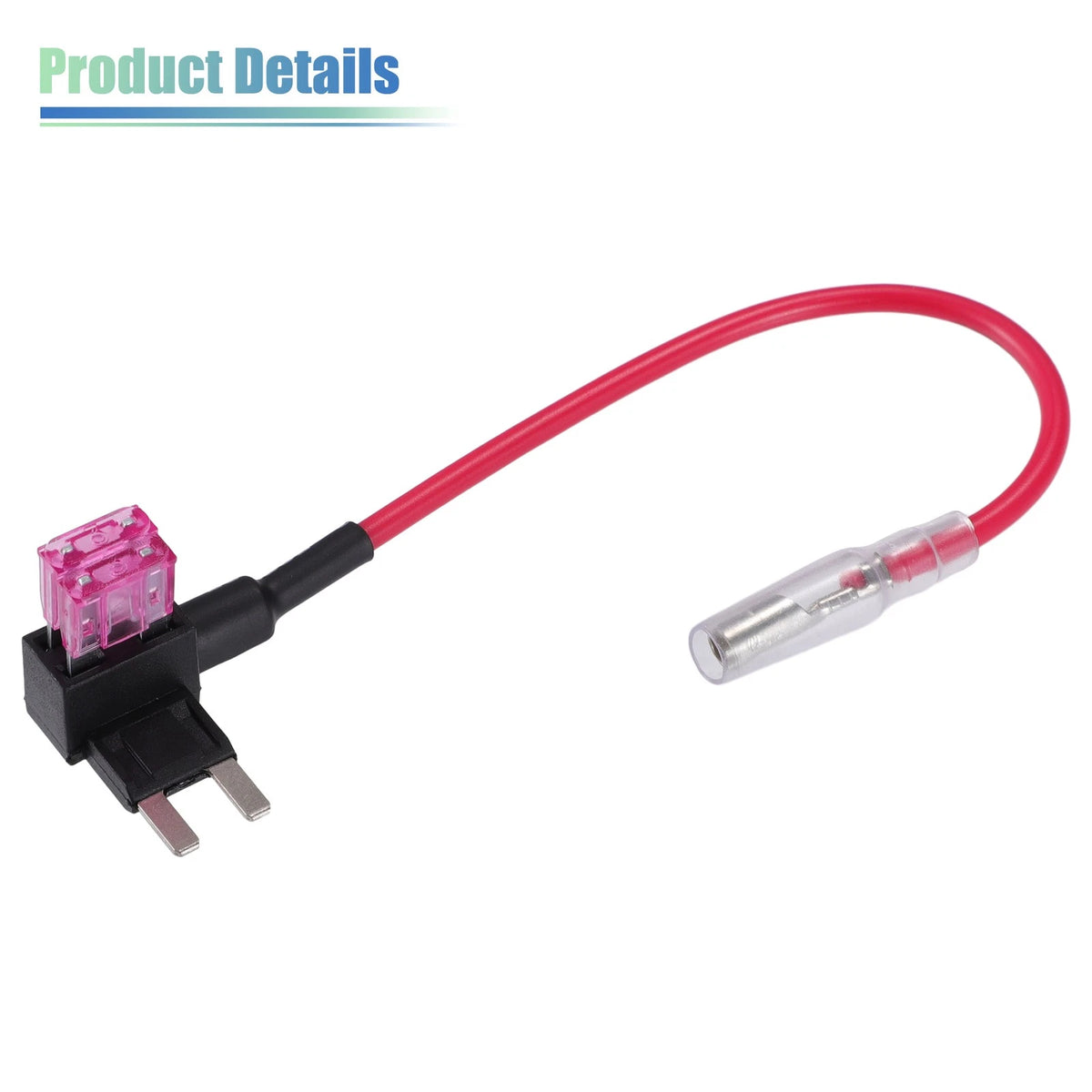 5 x Universal Car Fuse Tap & Circuit Adapters w/ 3A Mini Blade Fuses
