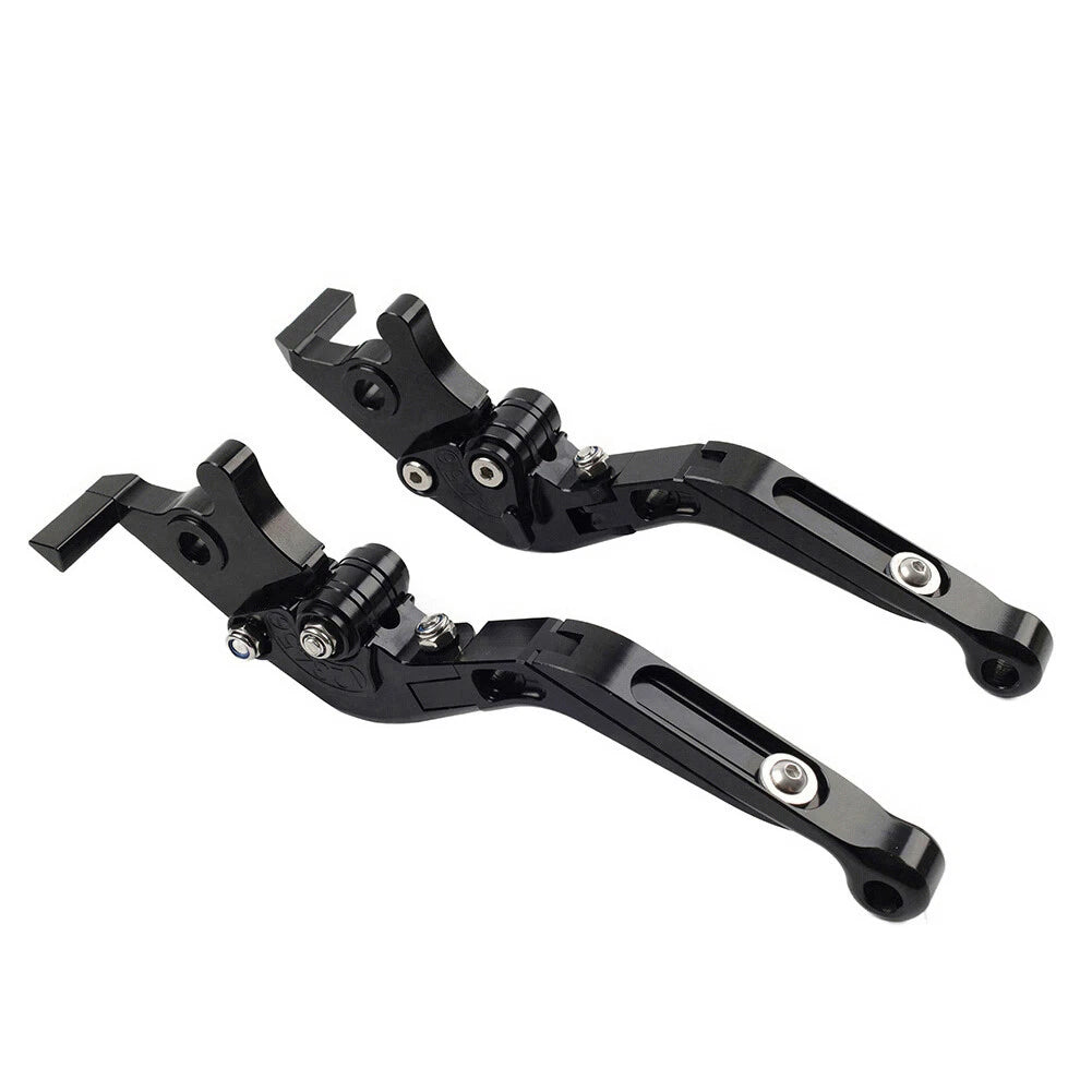 Extendable Brake Clutch Levers for Honda CB599 CB600 CB919 98-06 Black