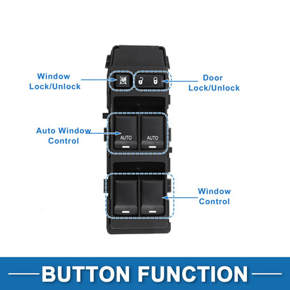 Power Window Switch Front Driver Side for Chrysler 200 Sebring