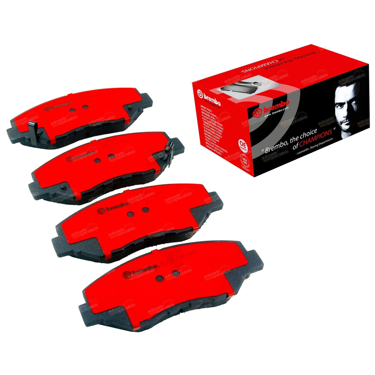 Front Disc Brake Pad Set Brembo for Honda CR-V RD7 2.4L (2001-2006)