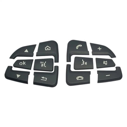 Steering Wheel Button Trim Set for Mercedes Benz GLC C Class W205 (2015-2018)