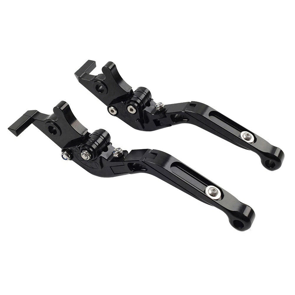 Black Extendable Brake Clutch Levers for BMW F900R F900XR F750GS F850GS (2019-2023)