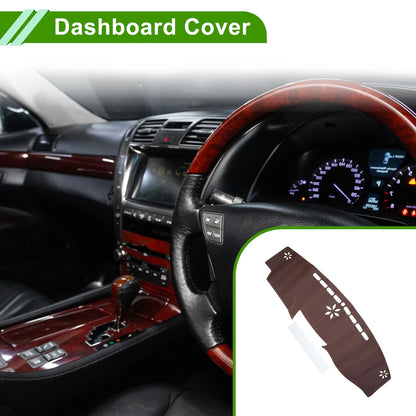 Dashboard Cover Mat for Lexus LS460 (2006-2011) - Brown