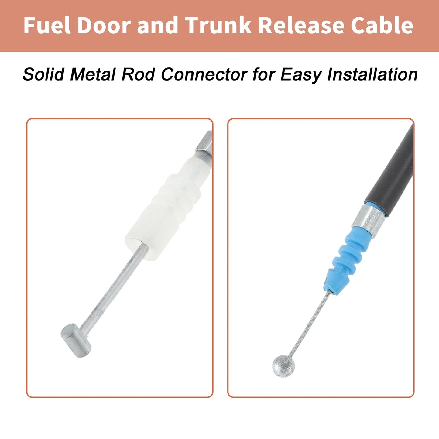 Trunk & Fuel Door Release Cable Assembly for Honda Accord (2013-2017)