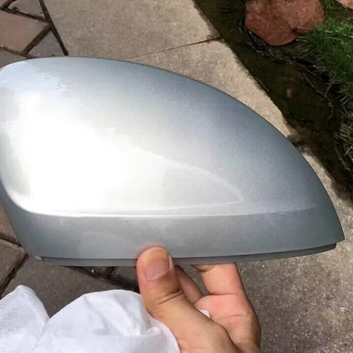 Right Rear View Side Mirror Cover Silver for Volkswagen Tiguan (2018–2022)