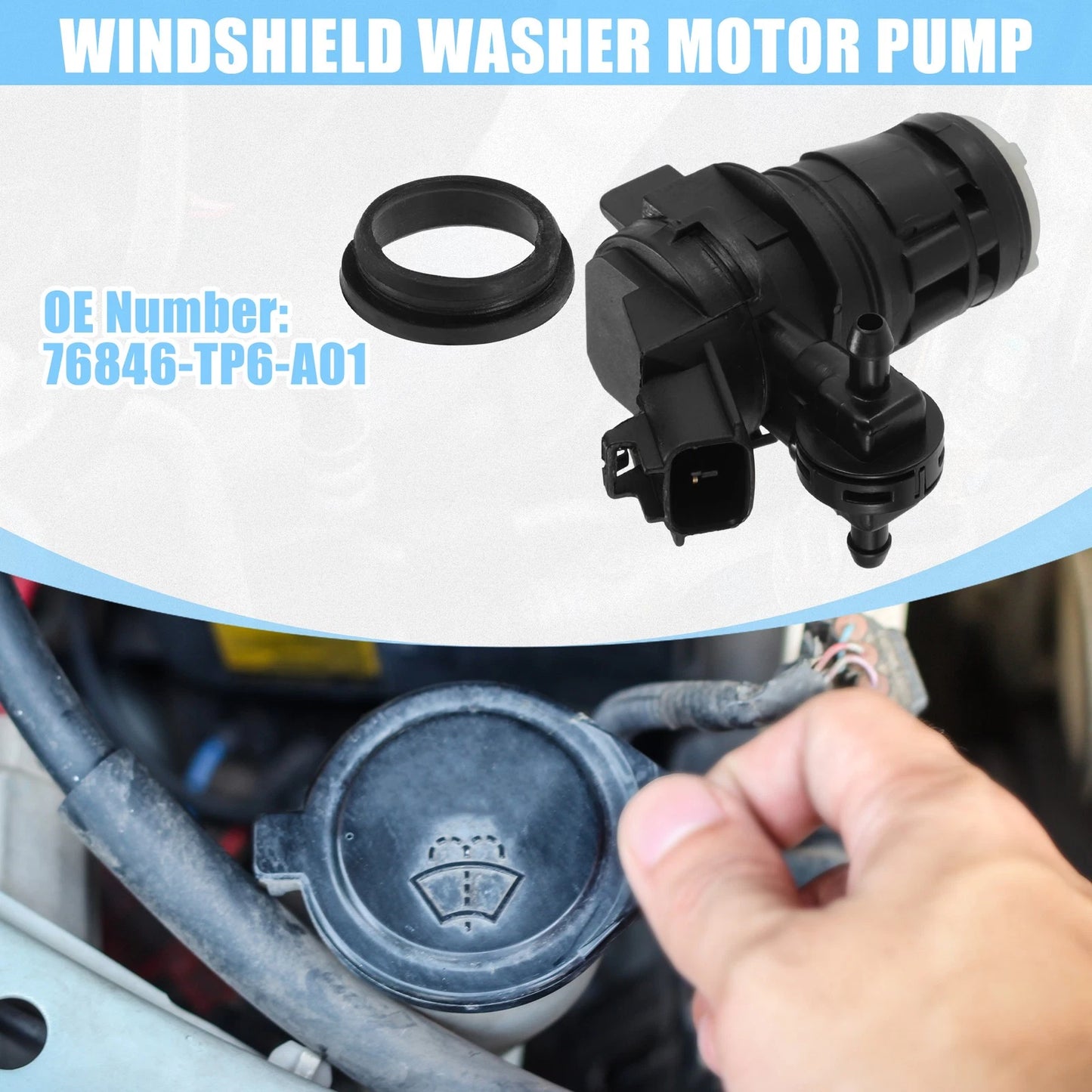 Windshield Washer Pump for Toyota RAV4 (2004-2014)