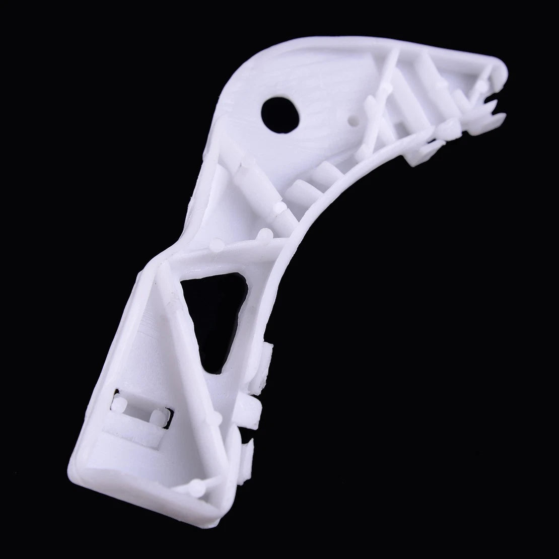 White Front Bumper Bracket for Mazda 6 (2003-2008) - Left Side Bracket