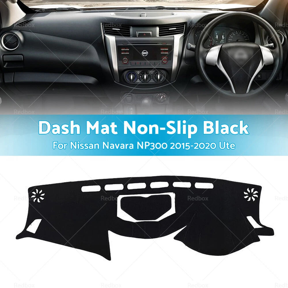 Non-Slip Dashboard Mat for Nissan Navara D23 NP300 (2015-2020)