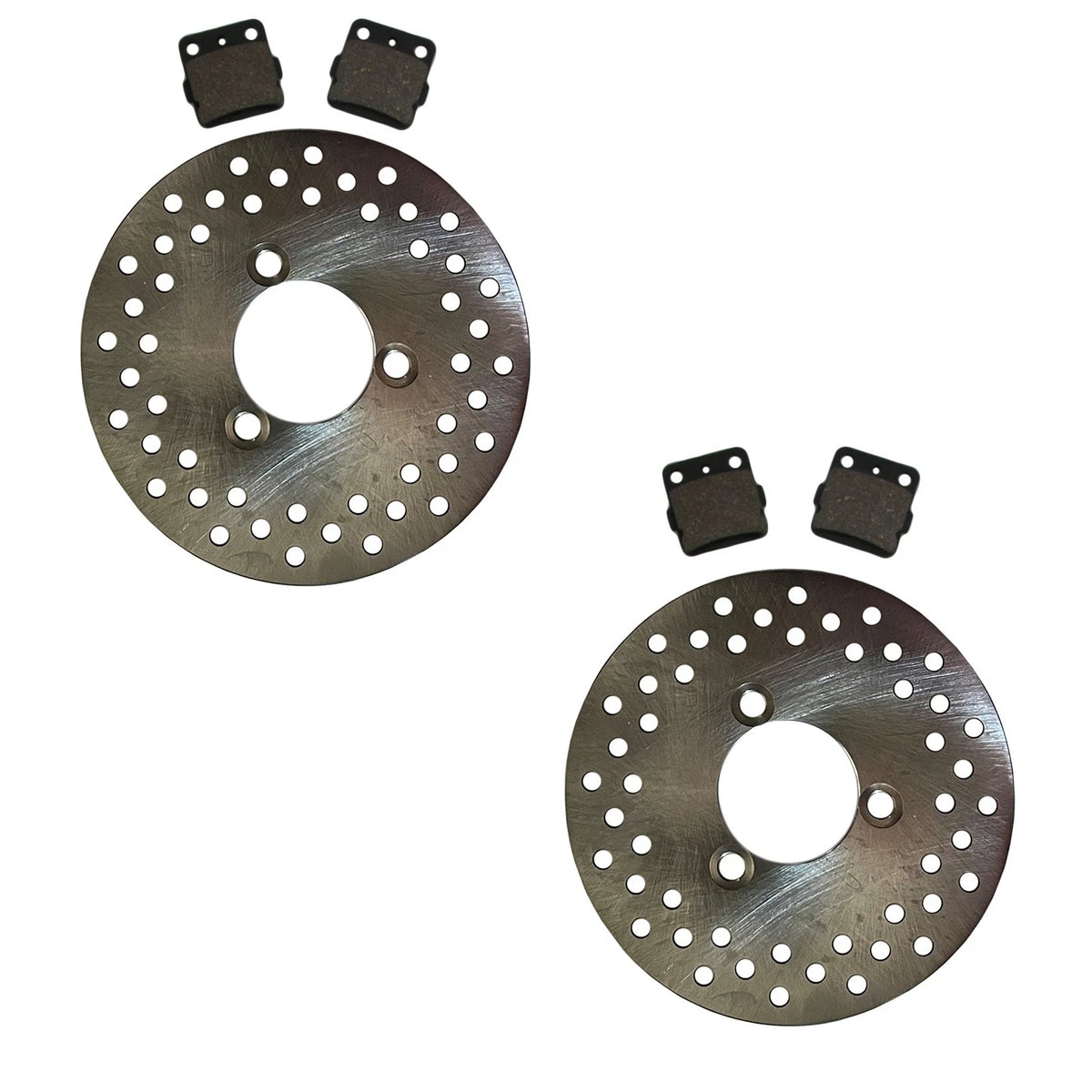Front Disc Brake Rotors & Brake Pads for Honda TRX250X Fourtrax (1987–1992)