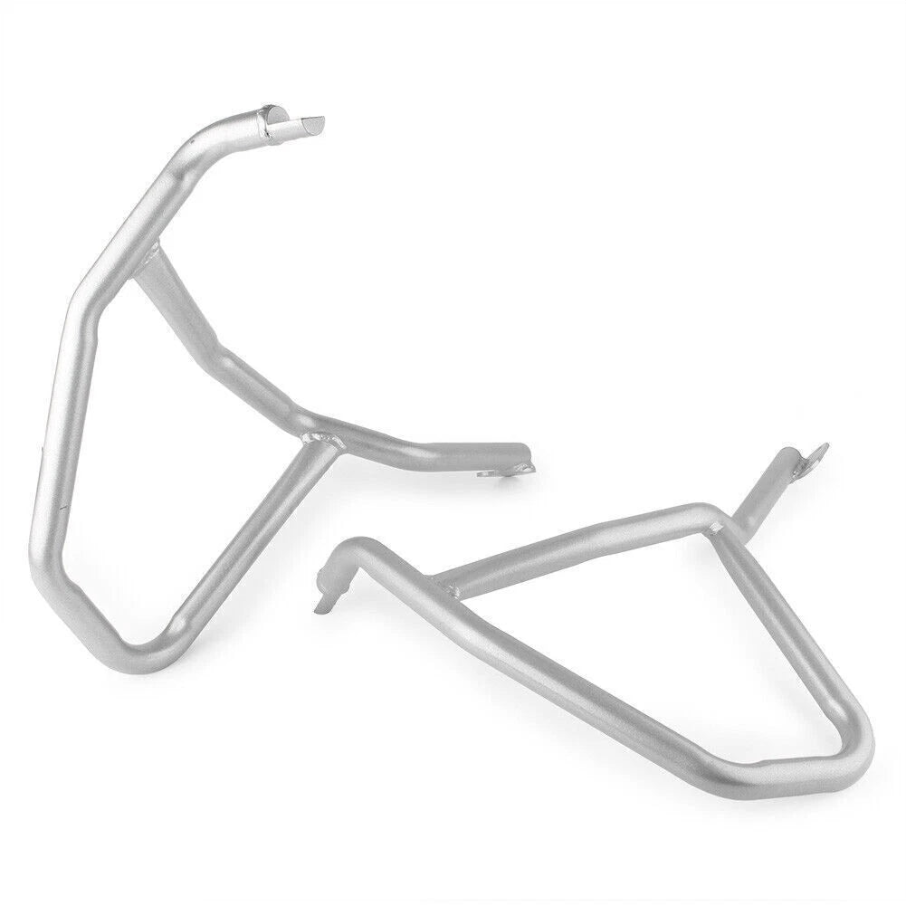 Upper Engine Crash Guard Protector for BMW G310R, G310GS (2017-2022) Silver