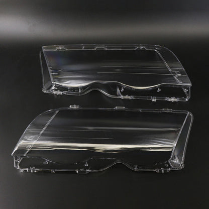 Headlight Lens Shell Cover for BMW 3 Series E46 Sedan (1998-2001) Clear