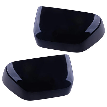 Gloss Black Exterior Mirror Cover for Ford F250 F350 Super Duty (2017-2020)