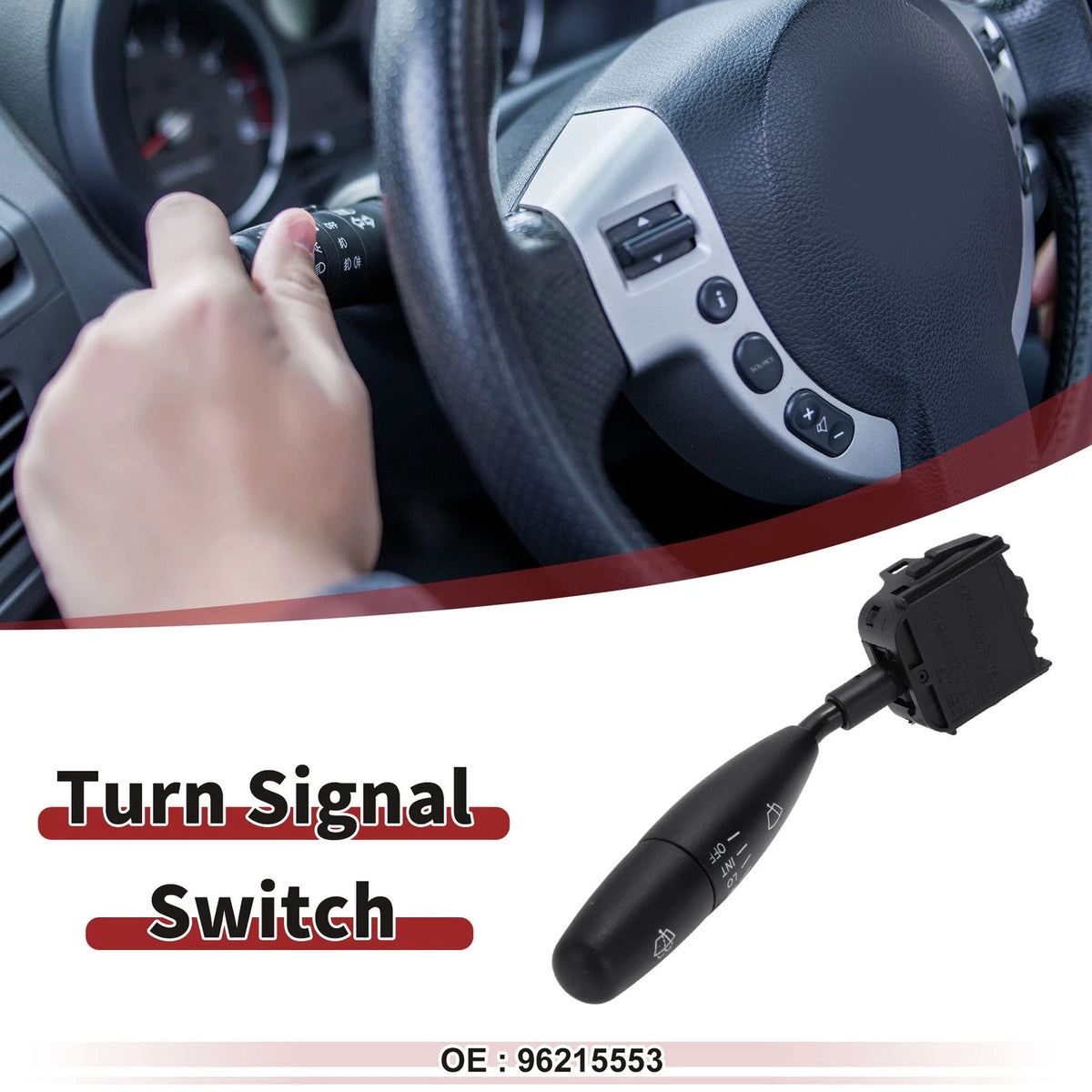 Turn Signal Switch for Peugeot 206 207 307 406 407 807 (2000-2014)