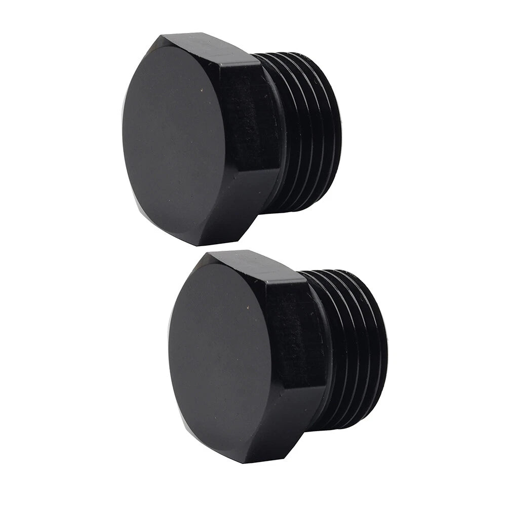 Aluminum 12AN Block Off Cap ORB Plug Male Fitting Adapters