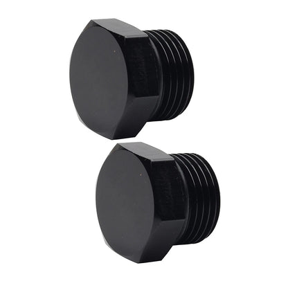 Aluminum 12AN Block Off Cap ORB Plug Male Fitting Adapters