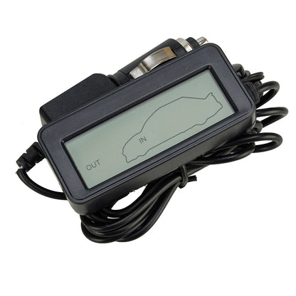 Digital Thermometer for 12V Car SUV - Inside & Outside Temperature
