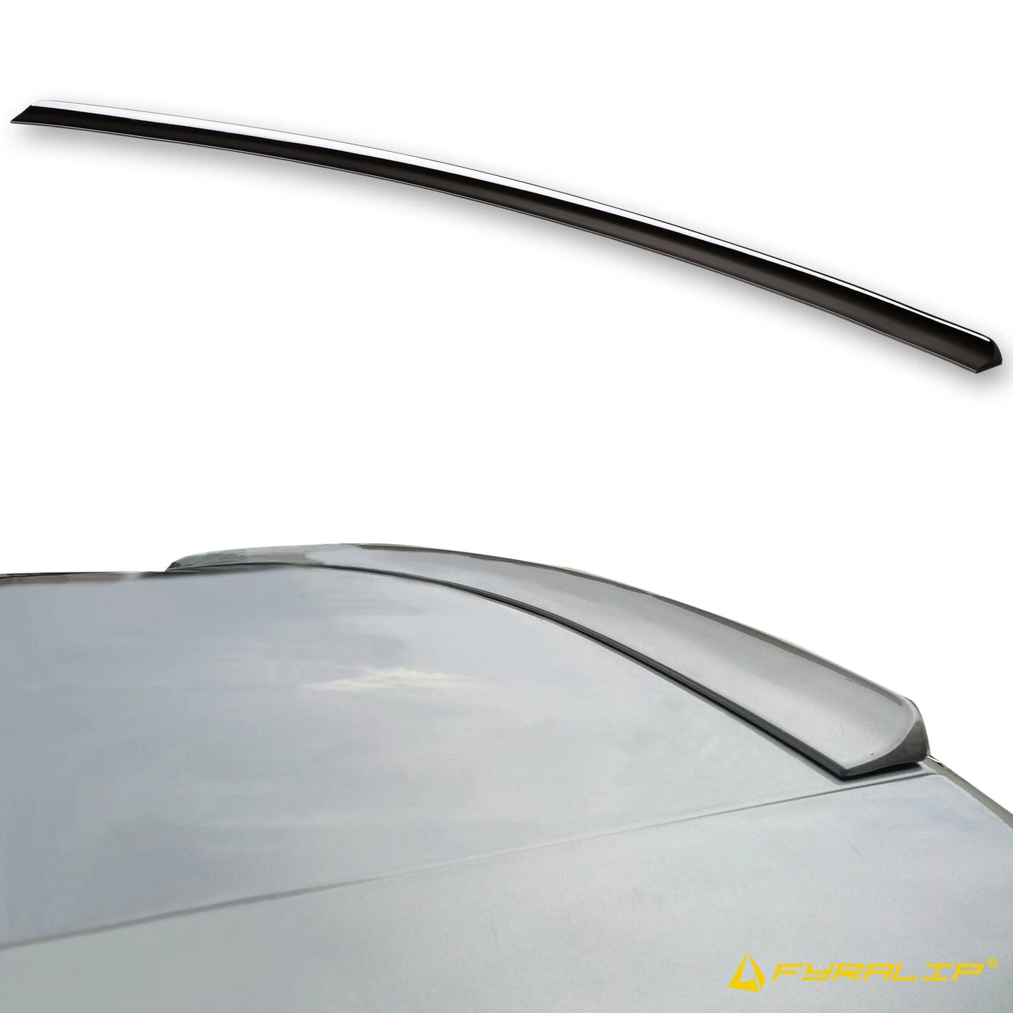 170 Black Boot Lip Spoiler for Saab 9-3 2nd Sedan (2003-2012)