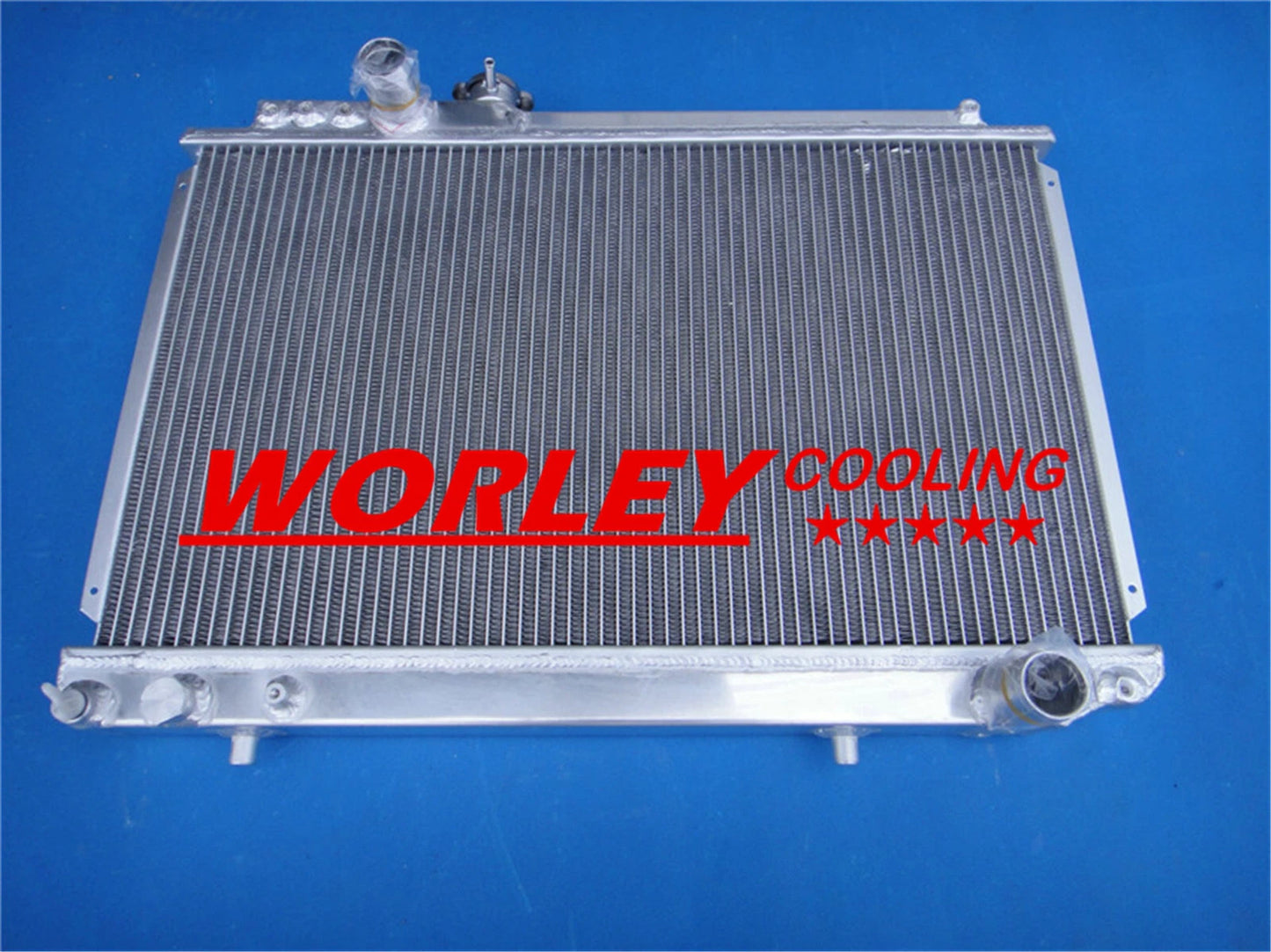 Aluminum Radiator for Toyota Supra MK3 MA70 3.0L MT (1986-1992)