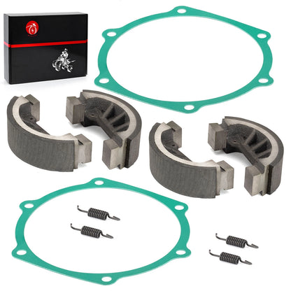 4x Brake Shoe Set w/ Springs Gasket John Deere 750 770 790