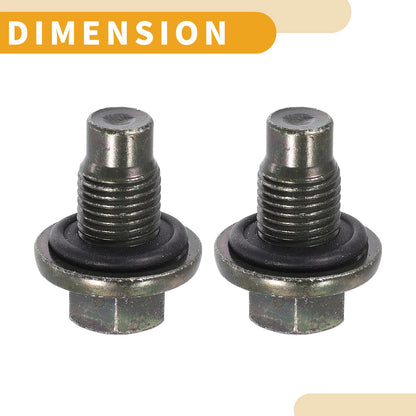 Oil Drain Plug Thread Repair for Lincoln (2 Pcs)