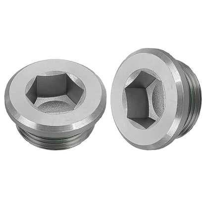 2 x Rear Axle Differential Drain Plugs with O-Rings for BMW F01 F10 F30 F32 G30