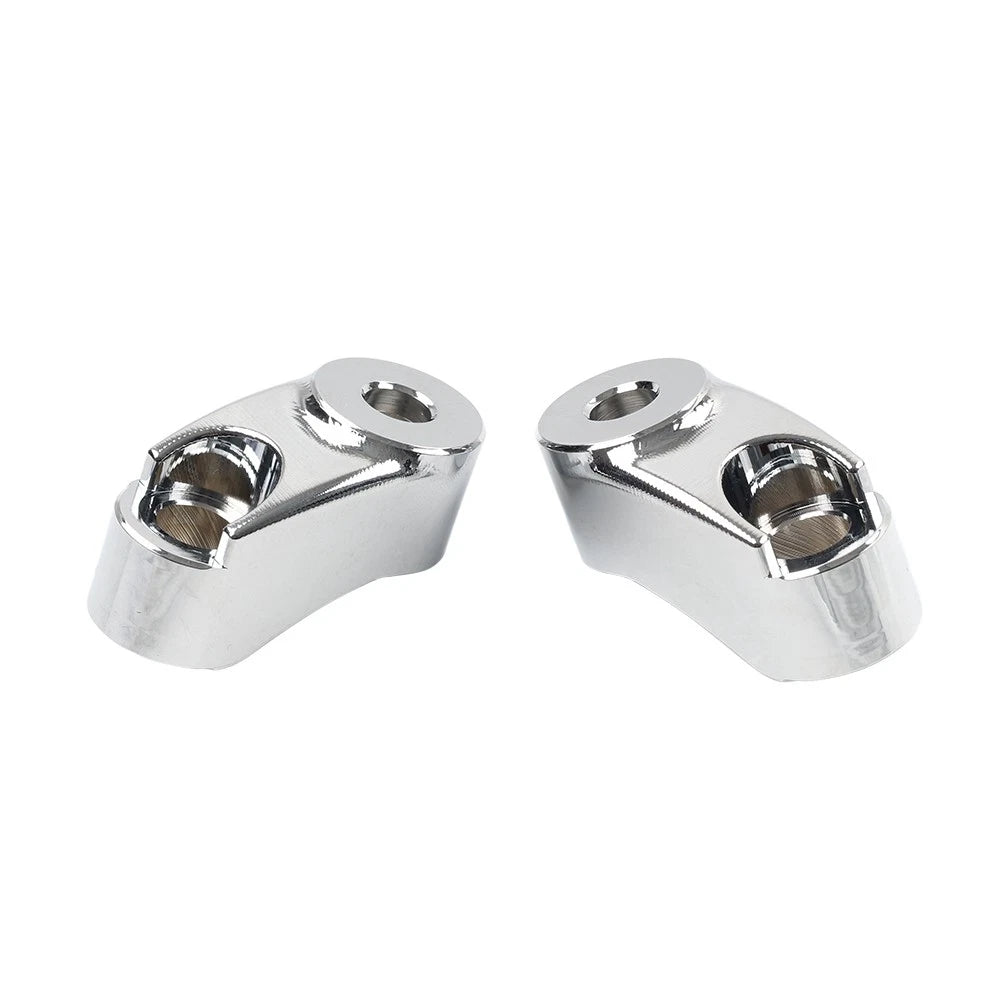 Front Turn Signal Mount Bracket Relocation Kit for Harley Dyna FXR