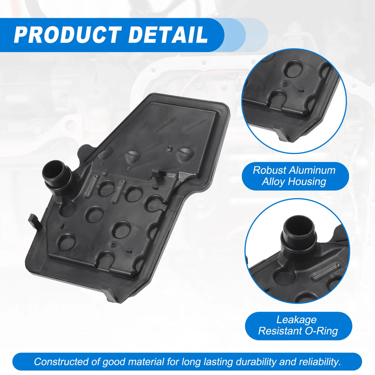 U540E Transmission Fluid Filter & Oil Pan for Toyota Vios (2003-2018)