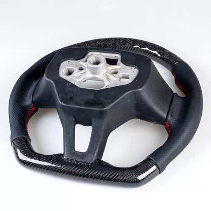 Carbon Flat Bottom Steering Wheel for Ford Mustang Mach-E (2021-2024)