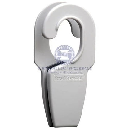 Boat Fender Clip Fastfender for 32mm Rails - Marine Light Grey