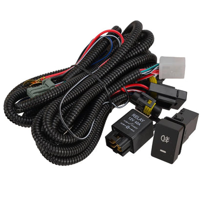 LED Fog Lamp Switch Relay Wiring Harness for Acura TL ILX TSX (2012-2018)
