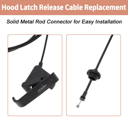 Front Hood Latch Release Cable for Dodge Dakota Durango (1997-2004)