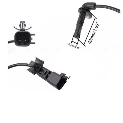 2 x Wheel Speed ABS Sensor Left & Right for Opel Vauxhall Insignia (2008–2023)