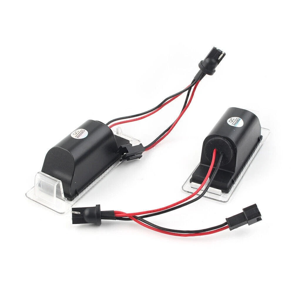 2 x Error-Free LED License Plate Lamps for Chevrolet Cruze, Camaro (2011-2019)