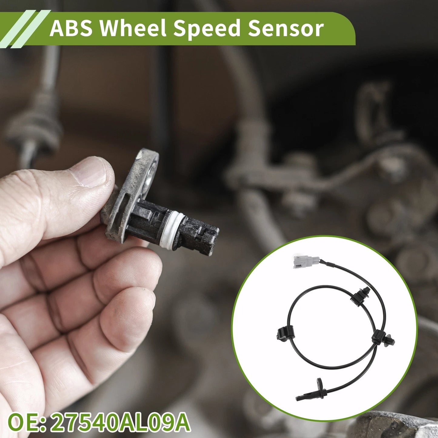 ABS Wheel Speed Sensor for Subaru Legacy AWD (2005-2009)