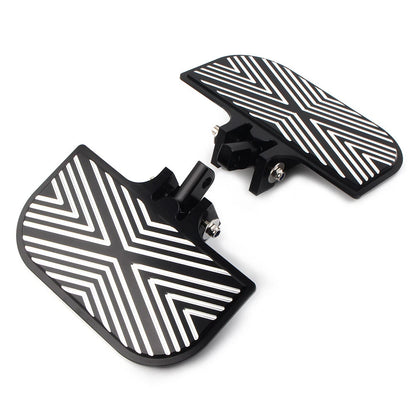 Aluminum Mount Passenger Floorboards for Harley Sportster XL Dyna