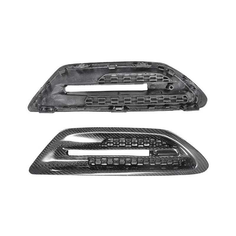 100% DRY Carbon Fiber Side Fender Grille Vent Parts For BMW M5 F10 2011-2016