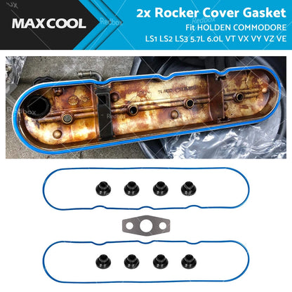 Rocker Cover Gaskets for Holden Commodore LS1 LS2 LS3 5.7L 6.0L (VT-VZ)